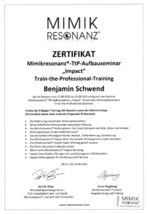Benjamin Schwend Emotionscoach Mimikresonanz® Impact